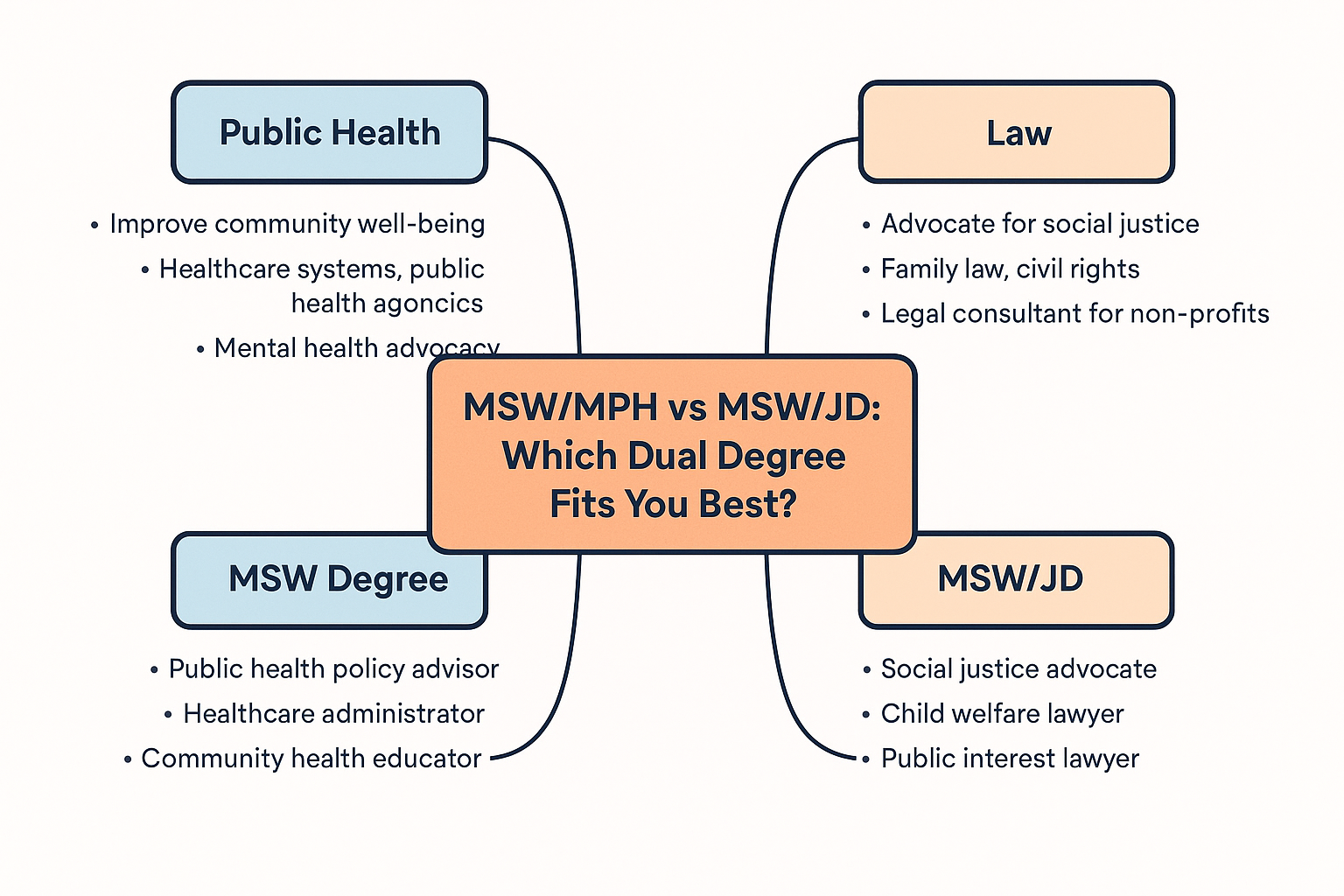 MSW dual degree programs
